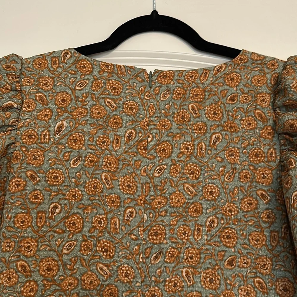 Treasure and Bond Paisley Floral Mini Dress - Size XS